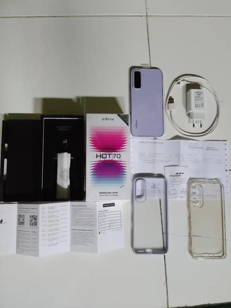 Infinix hot 70 8/128 like new