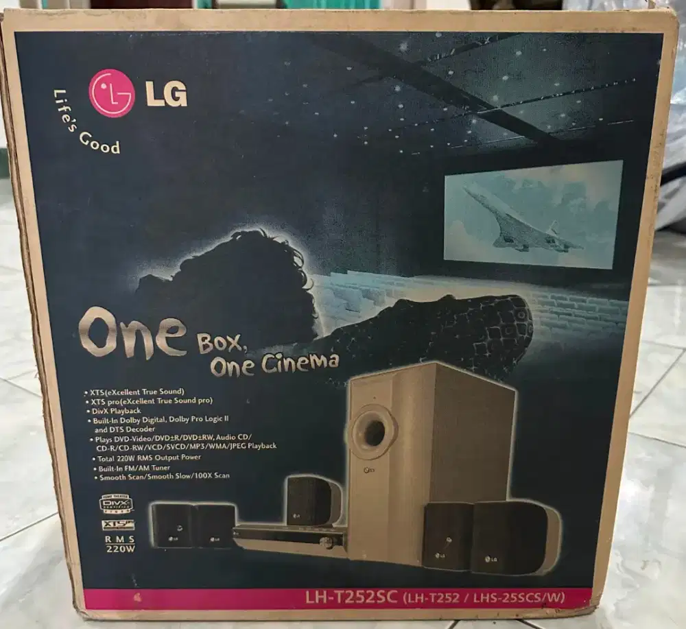 LG ONE BOX ONE CINEMA (LG LH-T252SC) Home Theater System