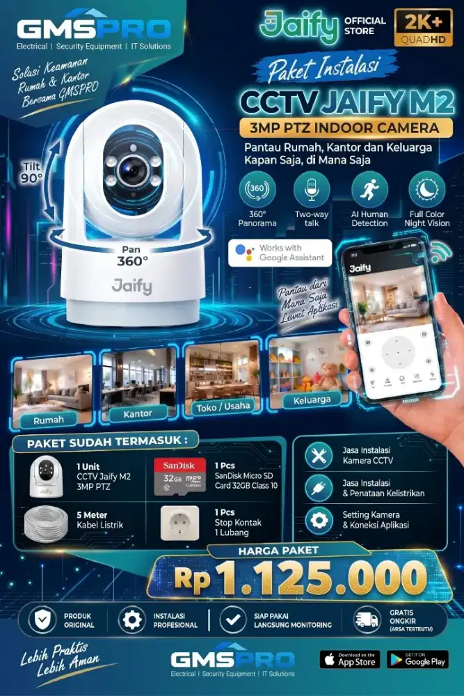 PAKET CCTV BERGARANSI - BONGKAR PASANG SERVICE RESET CCTV WIFI
