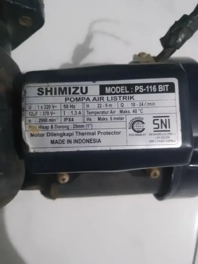 pompa air SHIMIZU