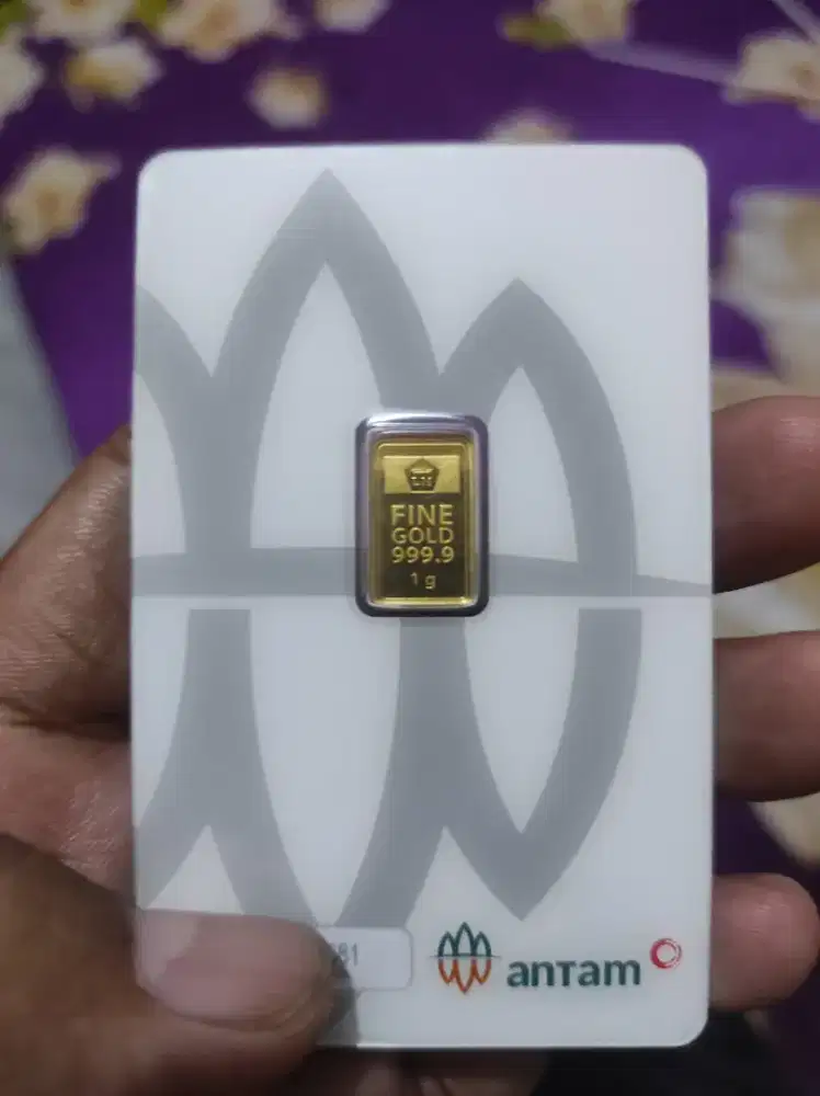 Antam 1 Gram Cetakan 2025 Logam Mulia