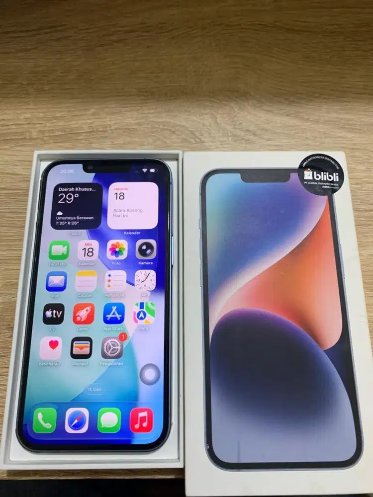 IPHONE 14 128GB IBOX GARANSI ON 2027