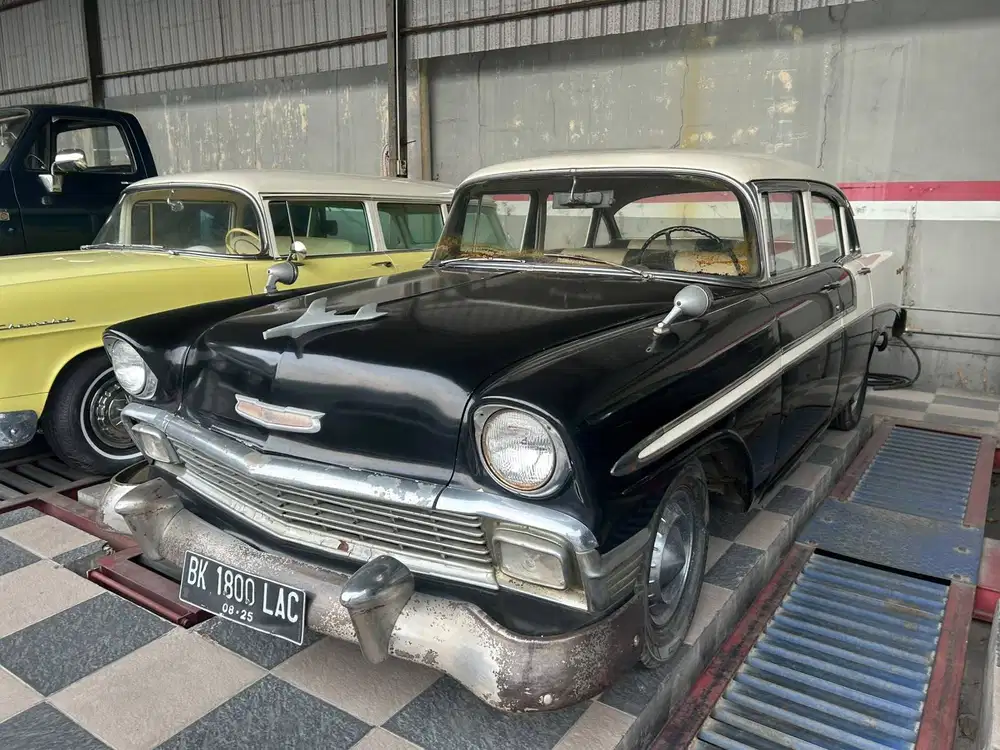 Chevrolet Belair 1956 full paper mobil antik chevy 1965/1967 bu medan
