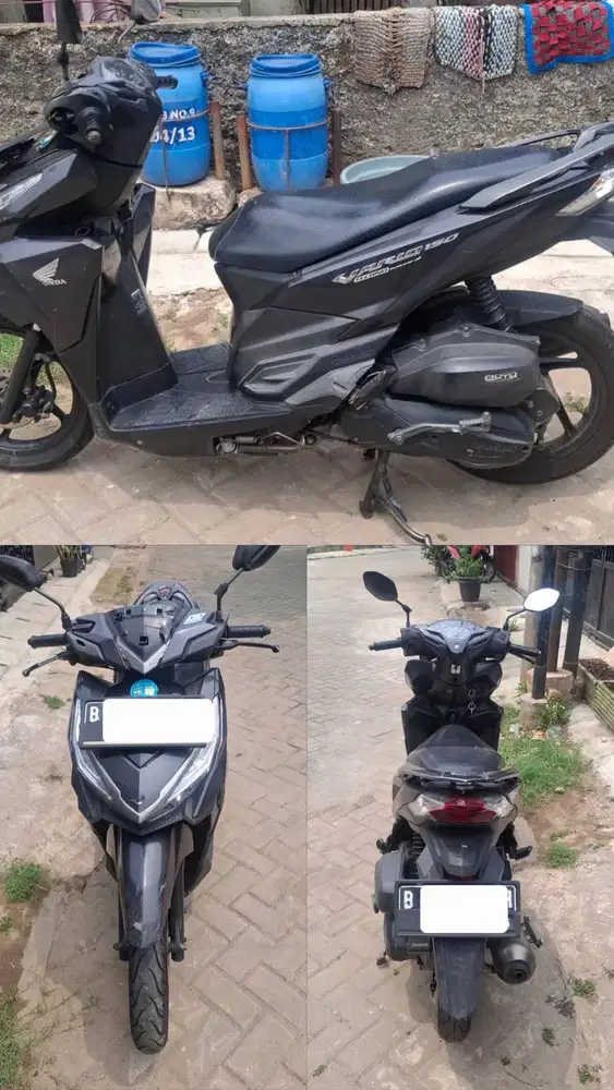 Honda Vario 150 2016 Hitam KM 20rb Tangan Pertama