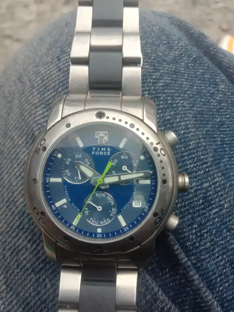 Jam tangan swiss TIME FORCE titanium