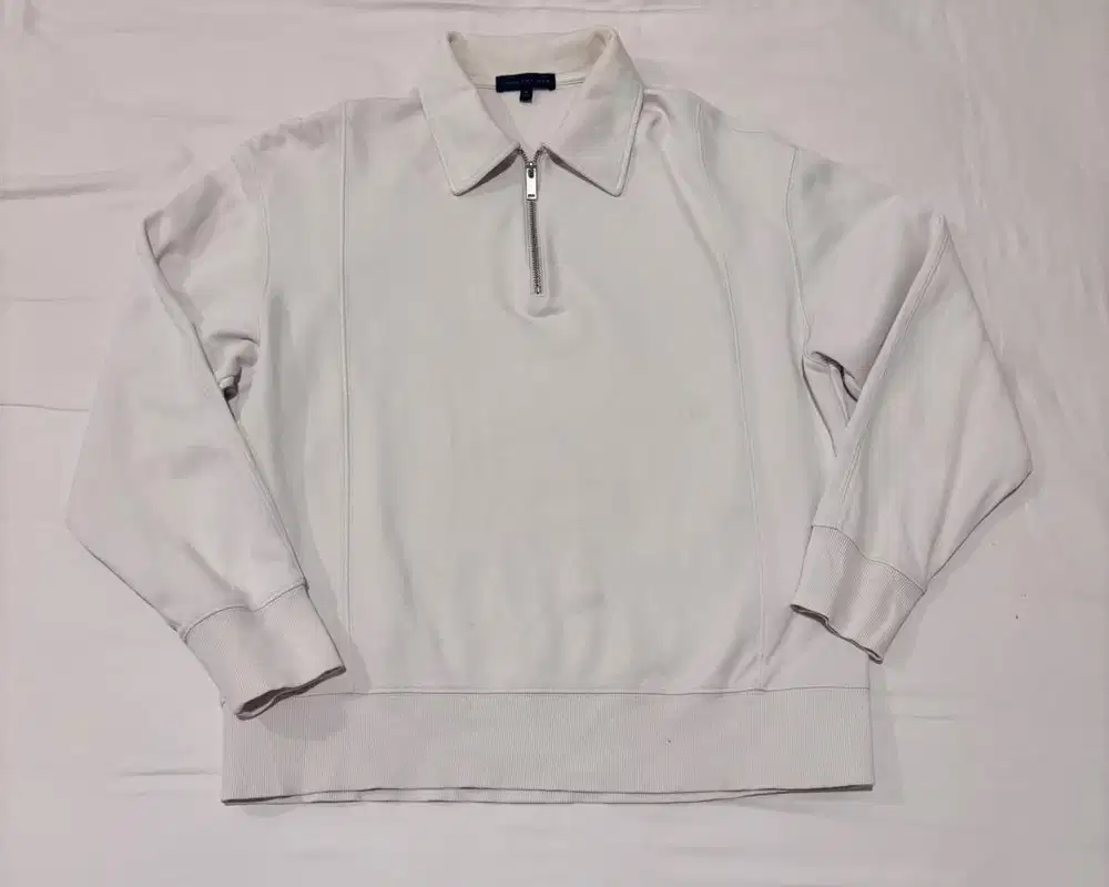 Spao kemeja zipper longsleeve