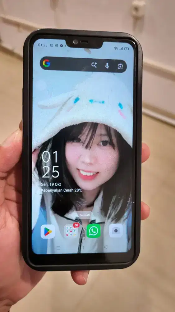 Oppo F7black 4/64 baterai awet