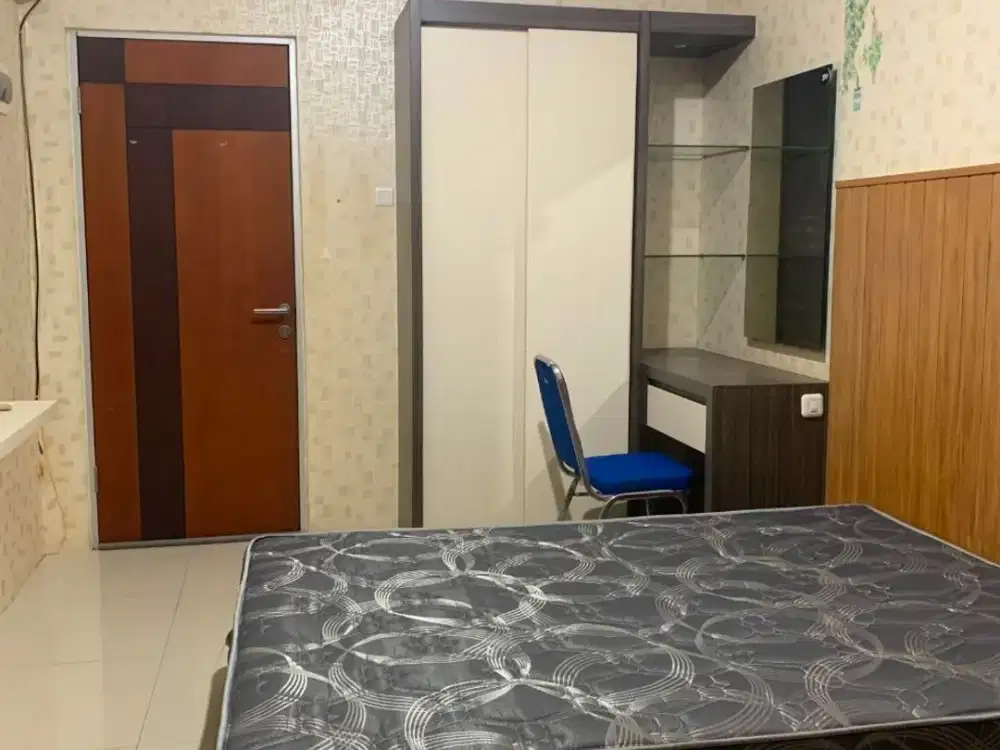 Disewakan  Apartemen Gunawangsa Merr Studio Full Furnished Siap Huni Sebelah STIKOM, dekat IPH, UPN, MERR
