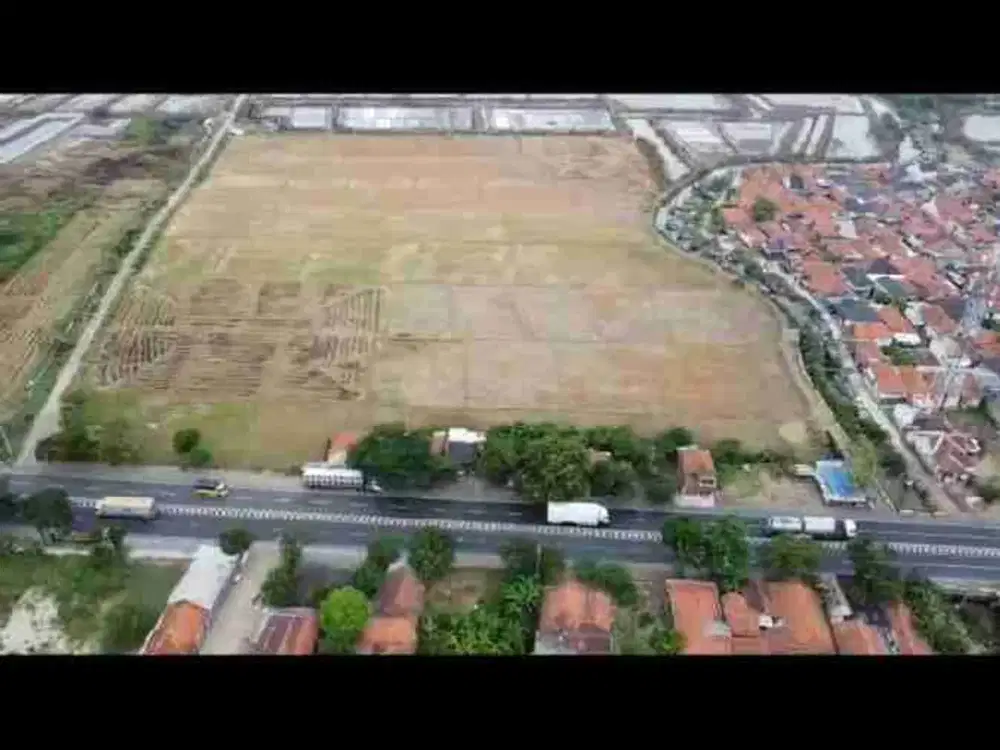 Jual Tanah Industri di Jl raya Gebang kabupaten Cirebon