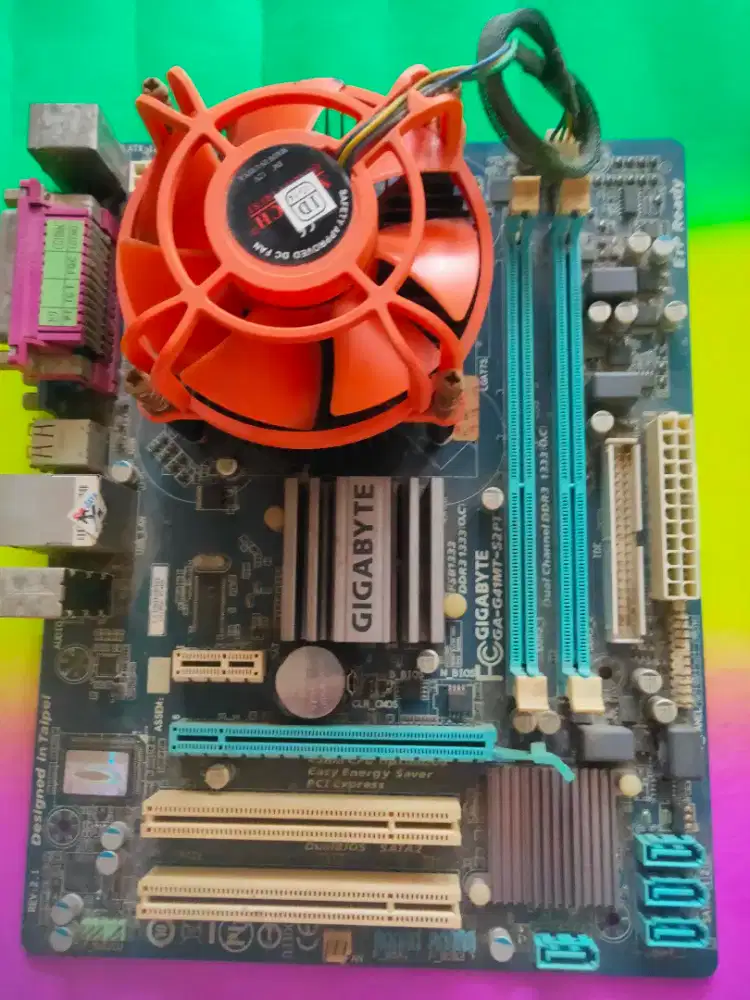 Mobo Gigabyte G41MT-S2PT DDR3+Procie Intel pentium 4 3,4ghz+ fan