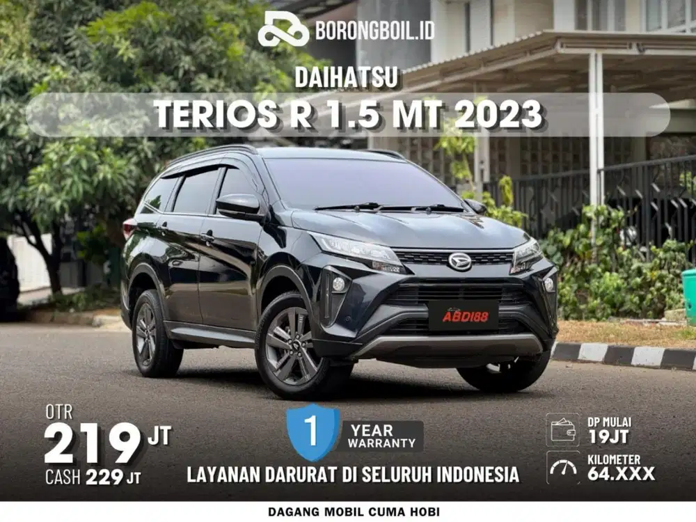 DAIHATSU TERIOS R 1.5 MT 2023 HITAM