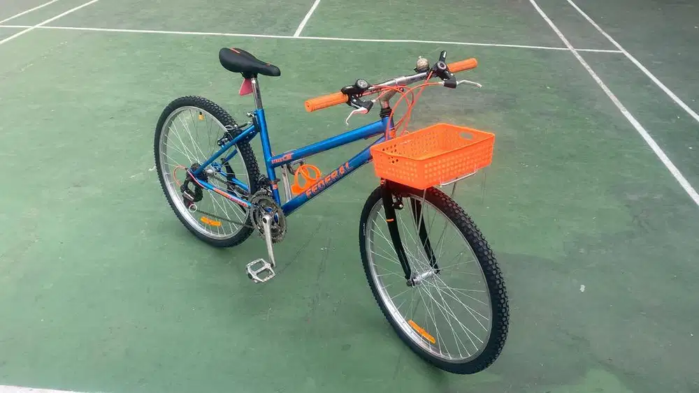 Sepeda Federal Kalcer Commuter Bike Biru