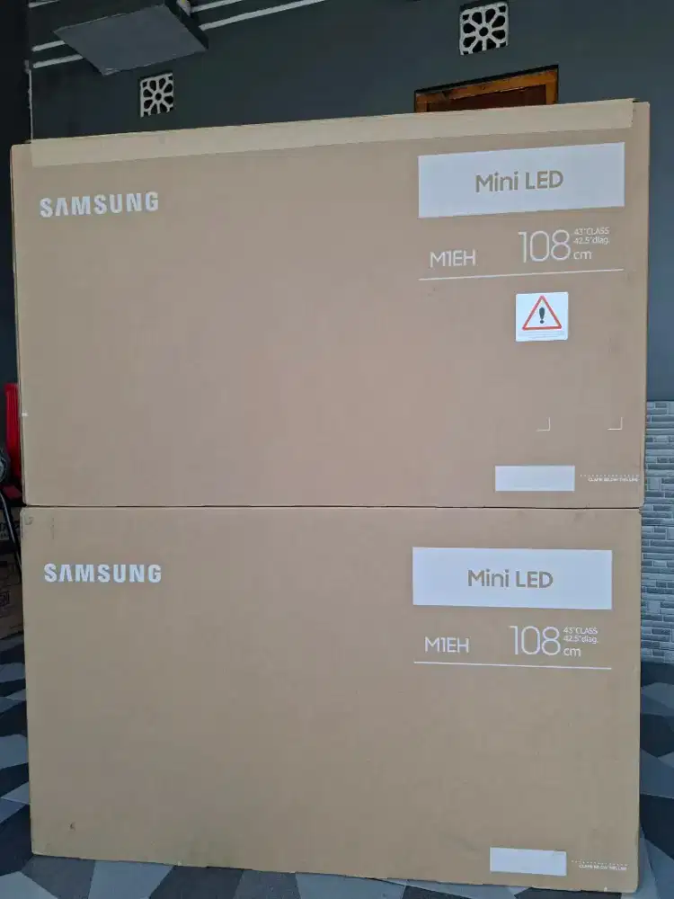 New Samsung smart tv 43 inch layar 4K UHD