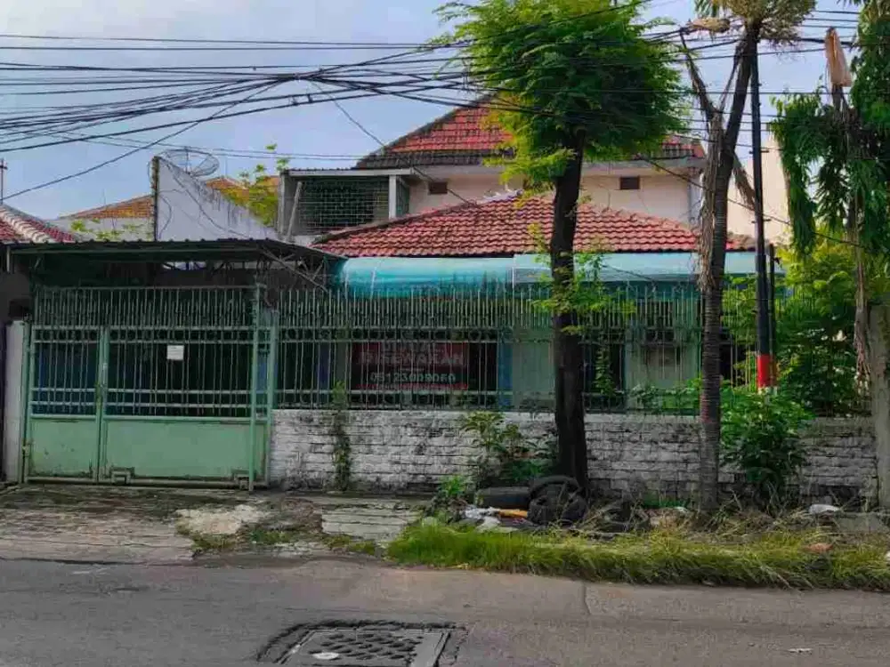 jual rumah raya Darmo permai barat Surabaya barat cocok untuk usaha
