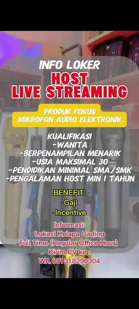 Host live streaming