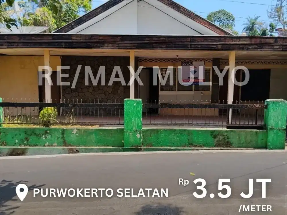 Dijual Rumah Luas Siap Huni, Area Purwokerto Selatan