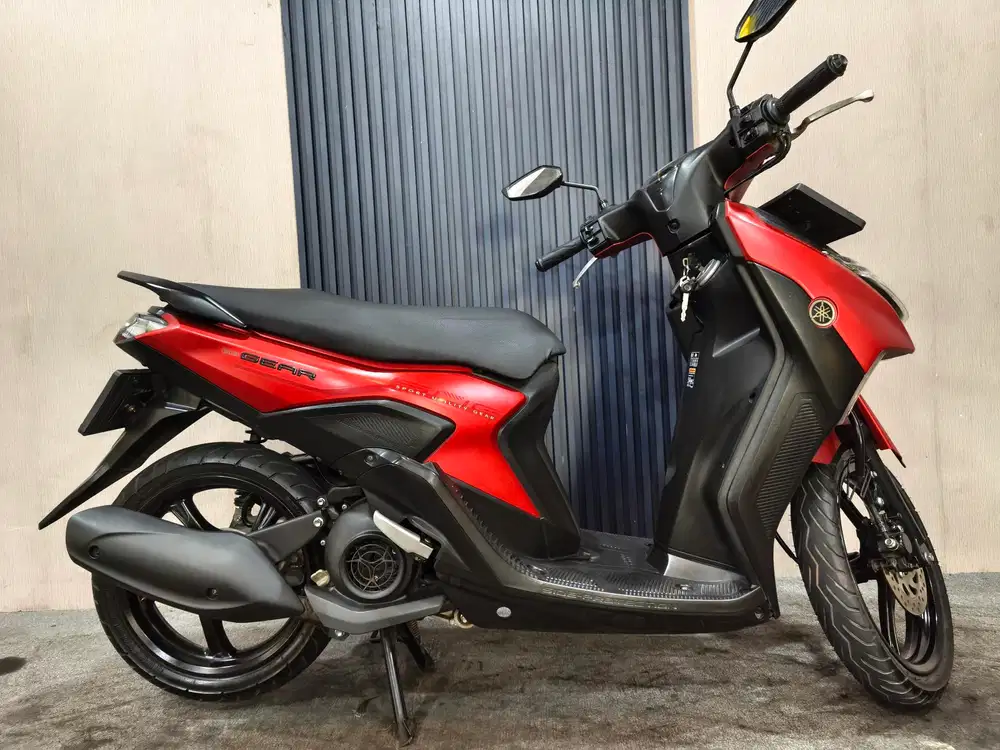 YAMAHA GEAR S 125 merah 2022 istimewa mulus terawat siap pakai...
