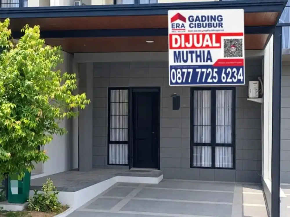 Tm. Dijual Rumah Citraland Cibubur Cluster Montana 2 Lantai Siap Huni