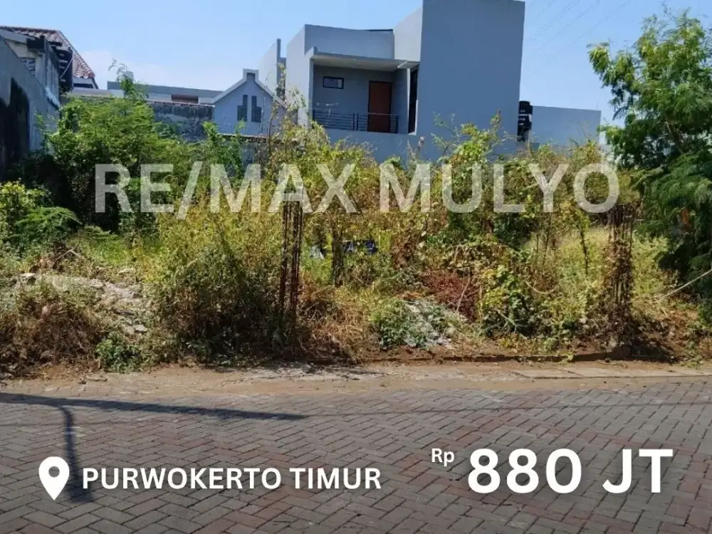 Dijual Tanah Siap Bangun Area Perumahan di Purwokerto Timur