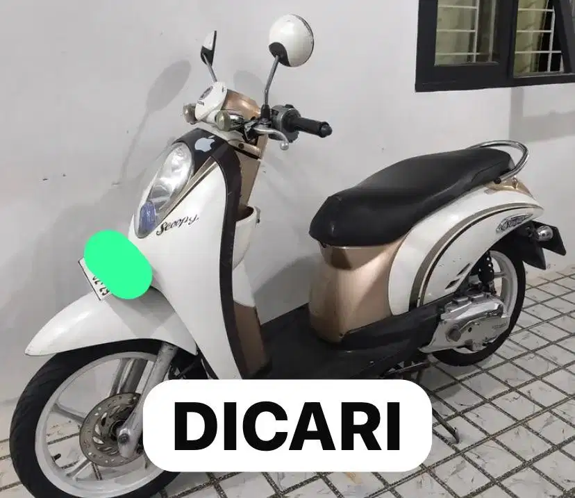 Di Cari Honda Scoopy 2010 Ke atas Scoopy 2012 Scoopy 2013 Scopy 2014