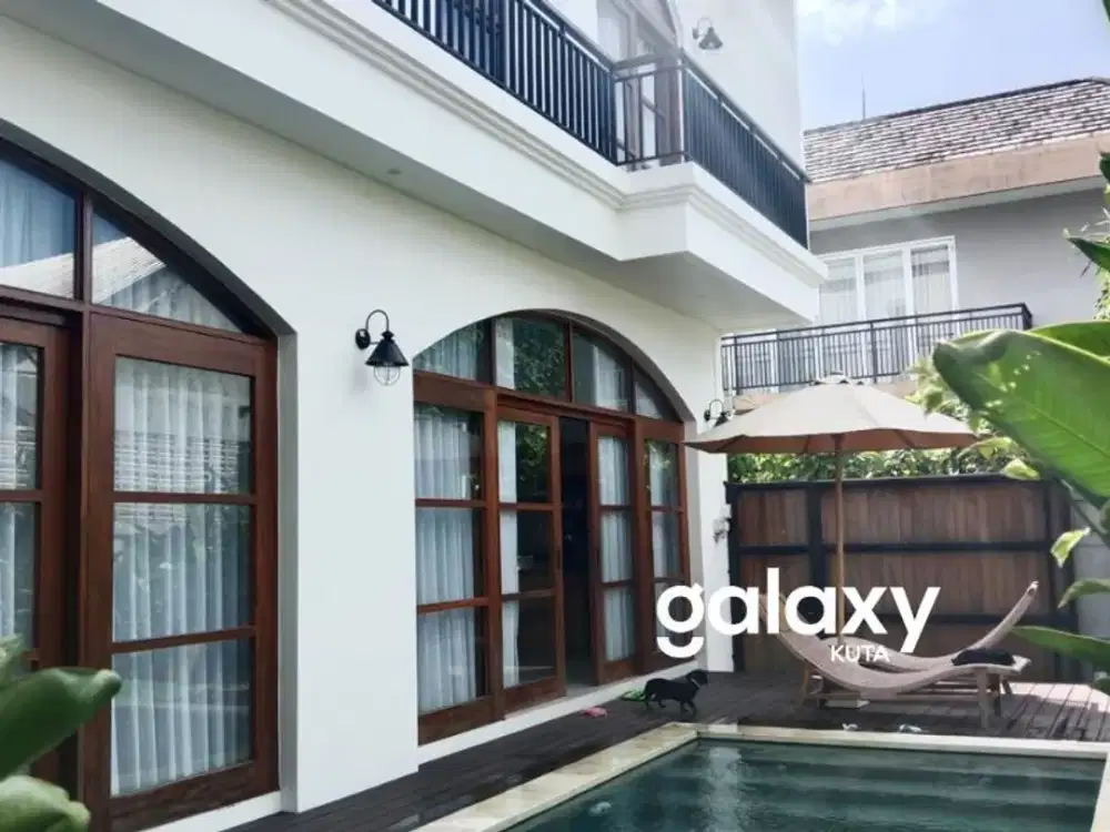 DJUAL VILLA BALI ISLA ARCH MEDITERRANEAN DI TEGAL CUPEK KEROBKAN BADUNG