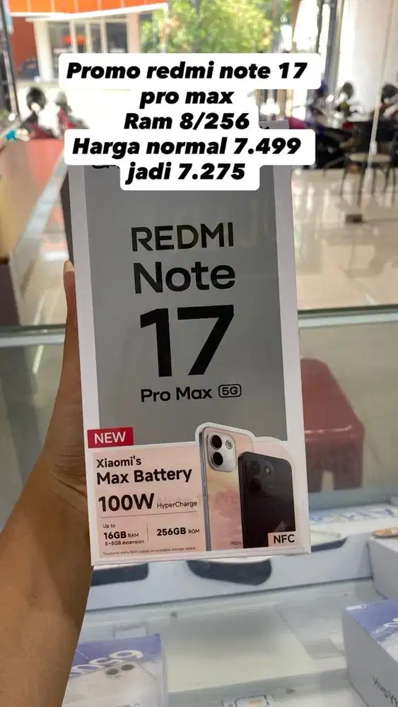 PROMO SPESIAL REDMI NOTE 17 PRO MAX