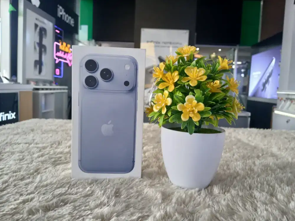 Ready iphone 18 pro 512gb glacier resmi ibox