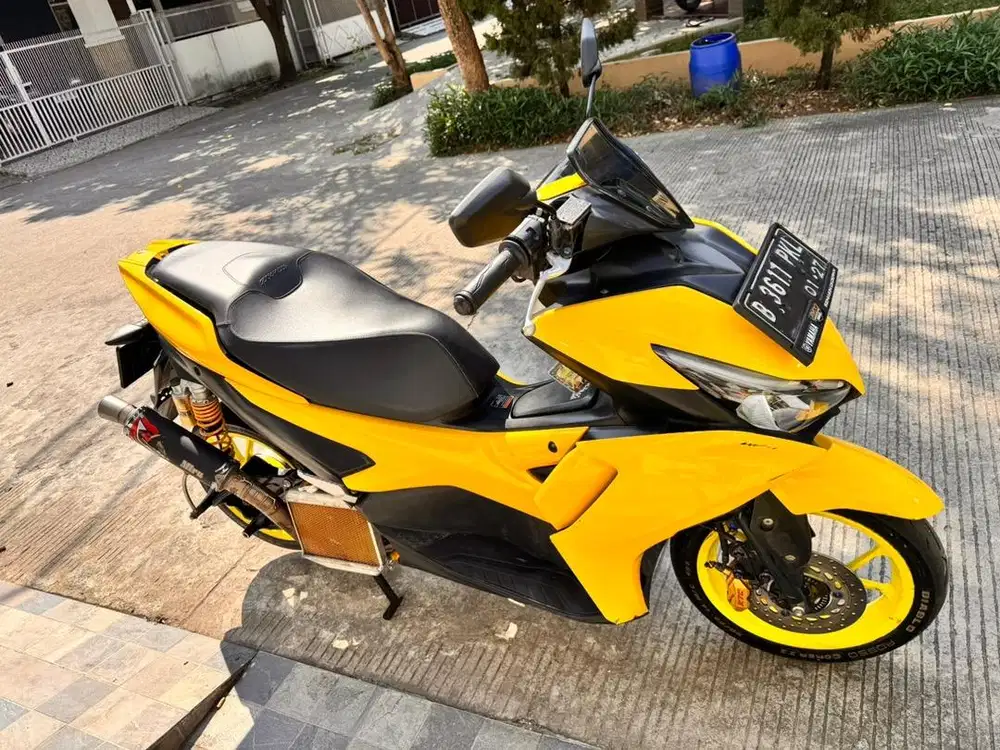 Dijual Aerox 2021 full upgrade mesin dan cvt