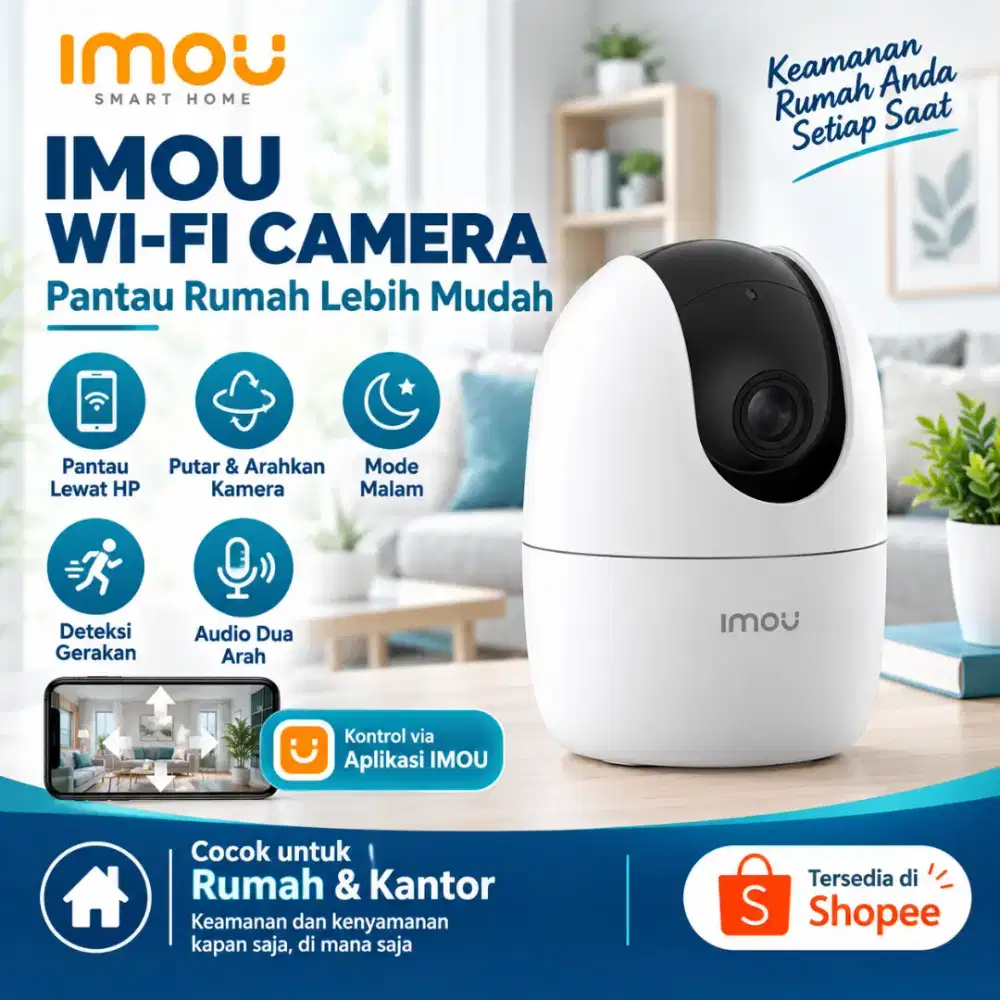 [CCTV WiFi] IMOU RANGER 2 3Mp indoor camera