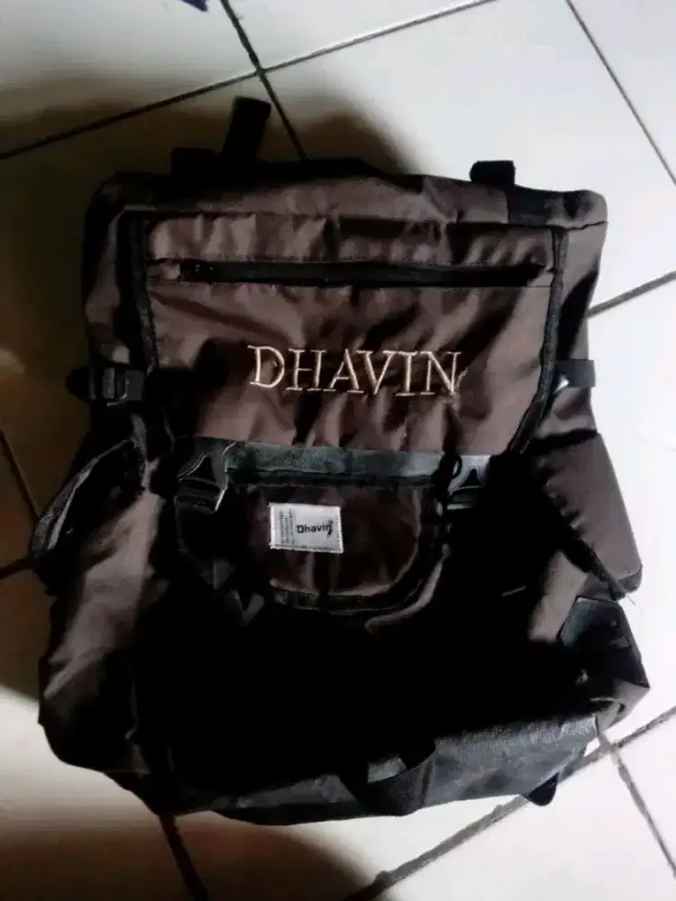 Celana katun & ransel dhavin