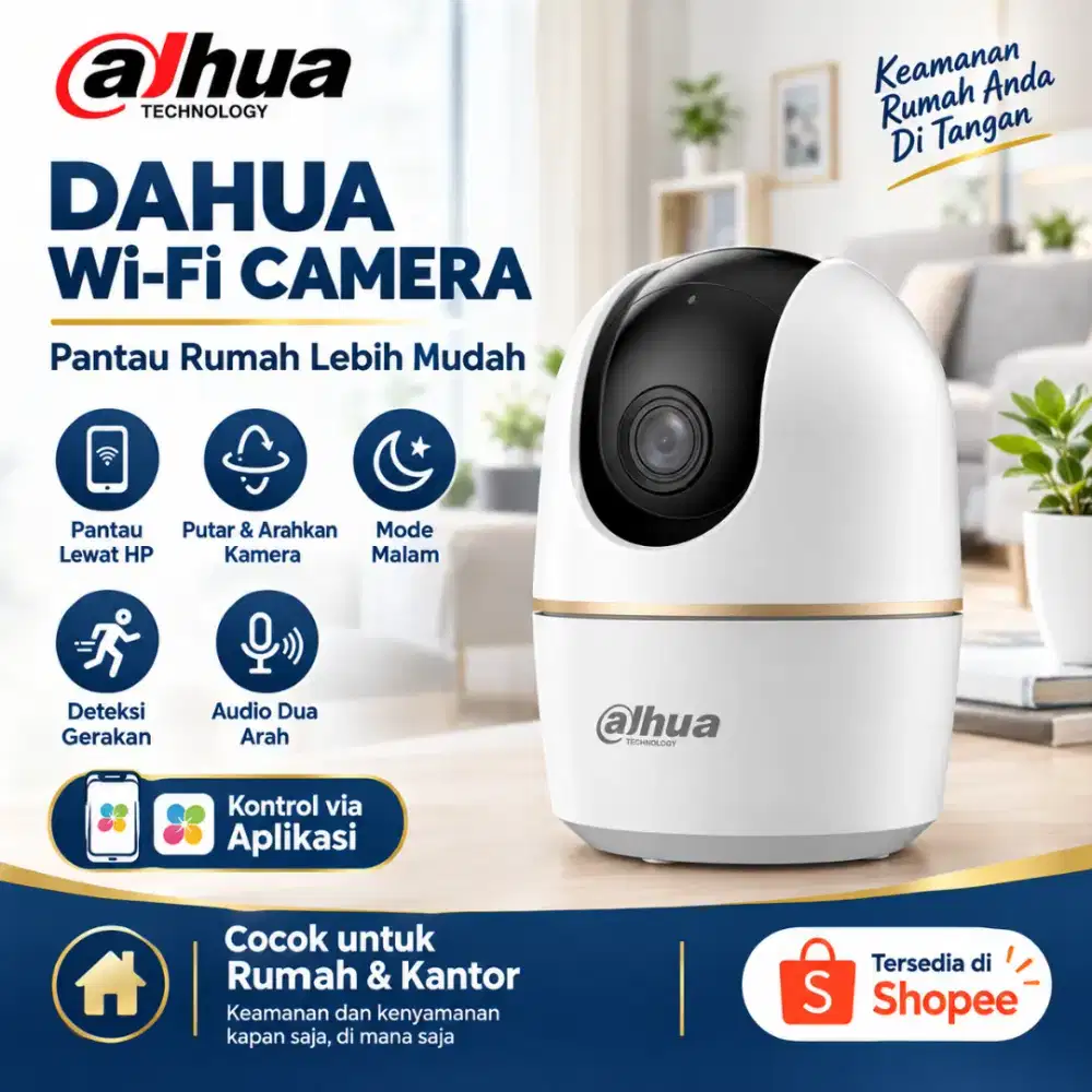 [CCTV WiFi] DAHUA HERO A1 3MP indoor kamera