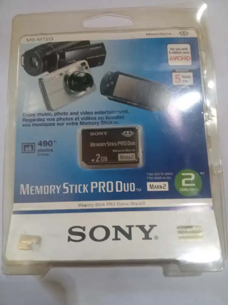 Memory Stick Pro Duo Sony 2 gb