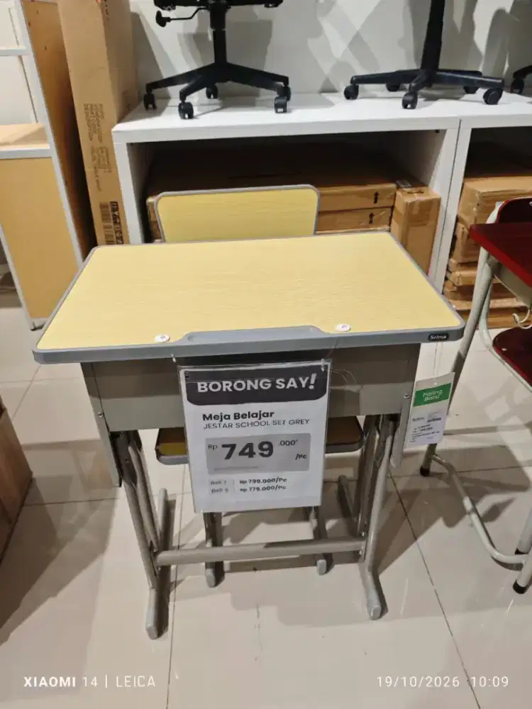 Jual Murah Borongan Meja Set Kursi sekolah