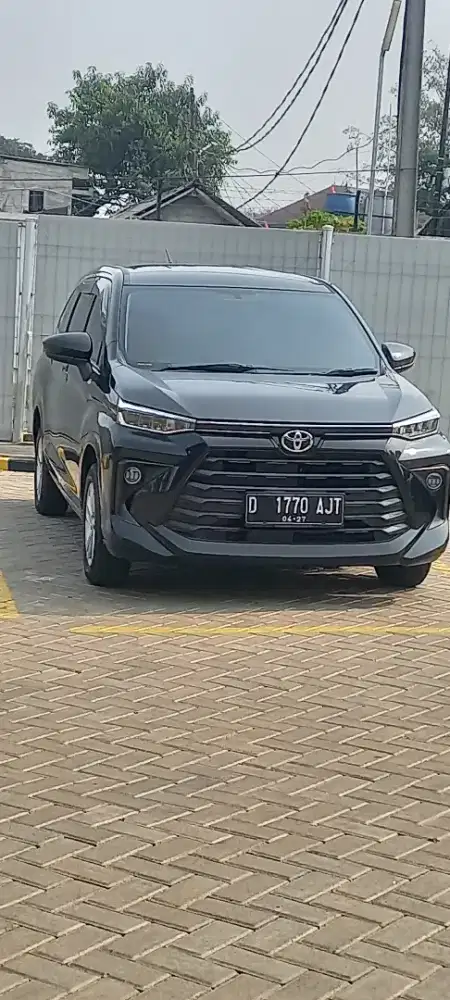 Toyota Avanza E 2022 AT Hitam Optional G