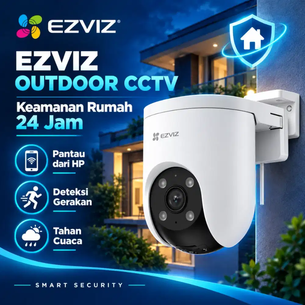 [CCTV WiFi] EZVIZ H8C PRO 3MP outdoor kamera