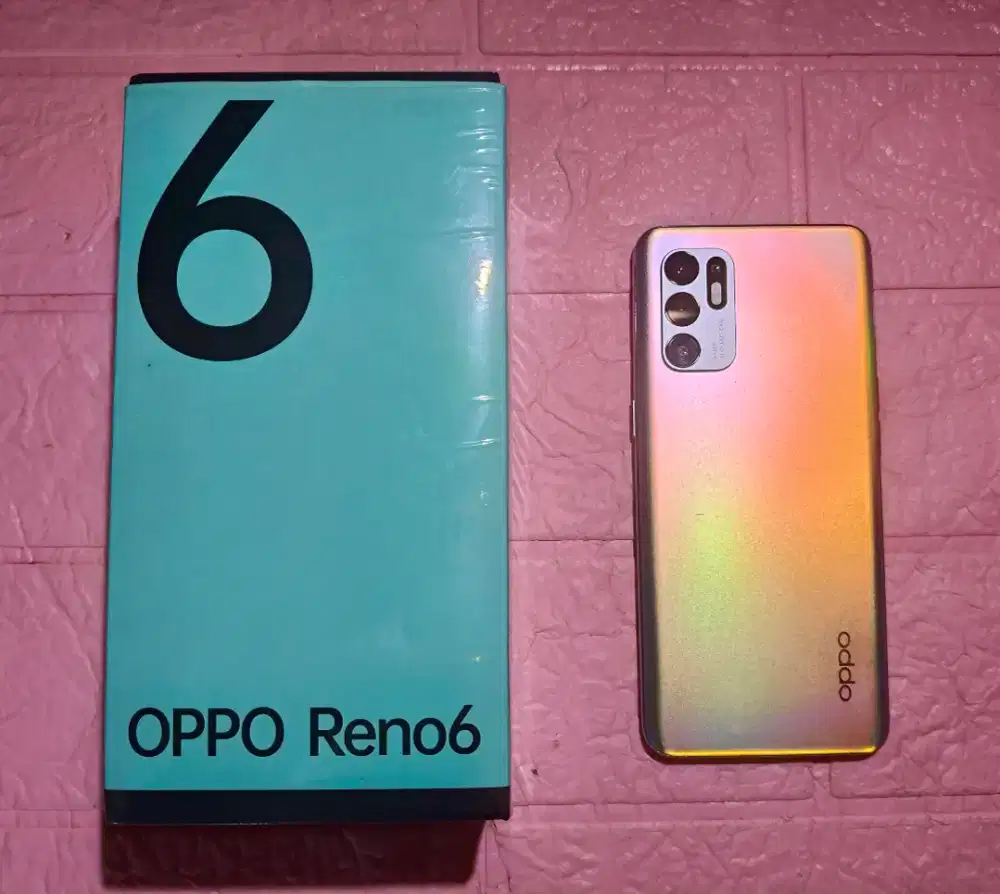 OPPO RENO6 8/128 FULLSET MULUS NO MINUS