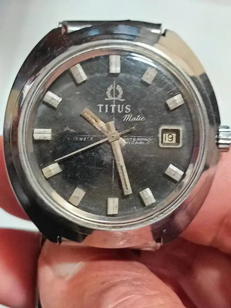 Jual jam pria merk titus original
