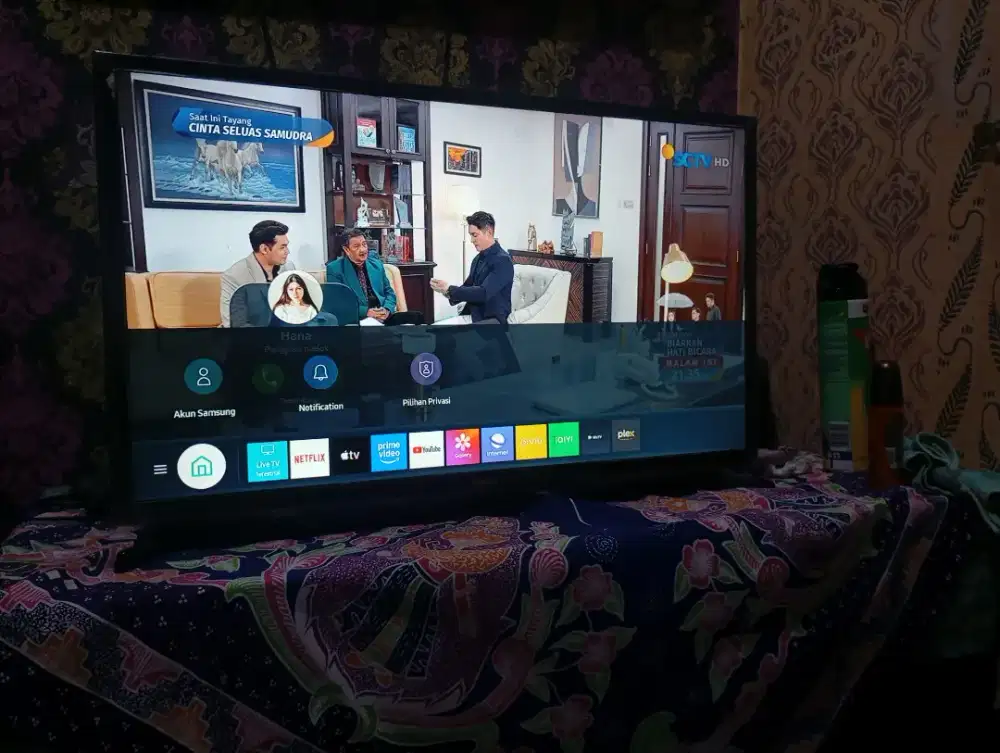 Jual tv smat Samsung 32in .seri T4500., no minus .