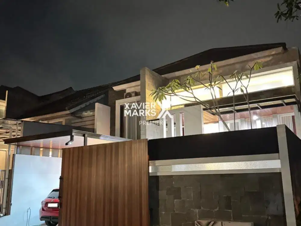 Rumah Kondisi Baru Semi Furnish Design Modern di Araya Golf Malang [VY]