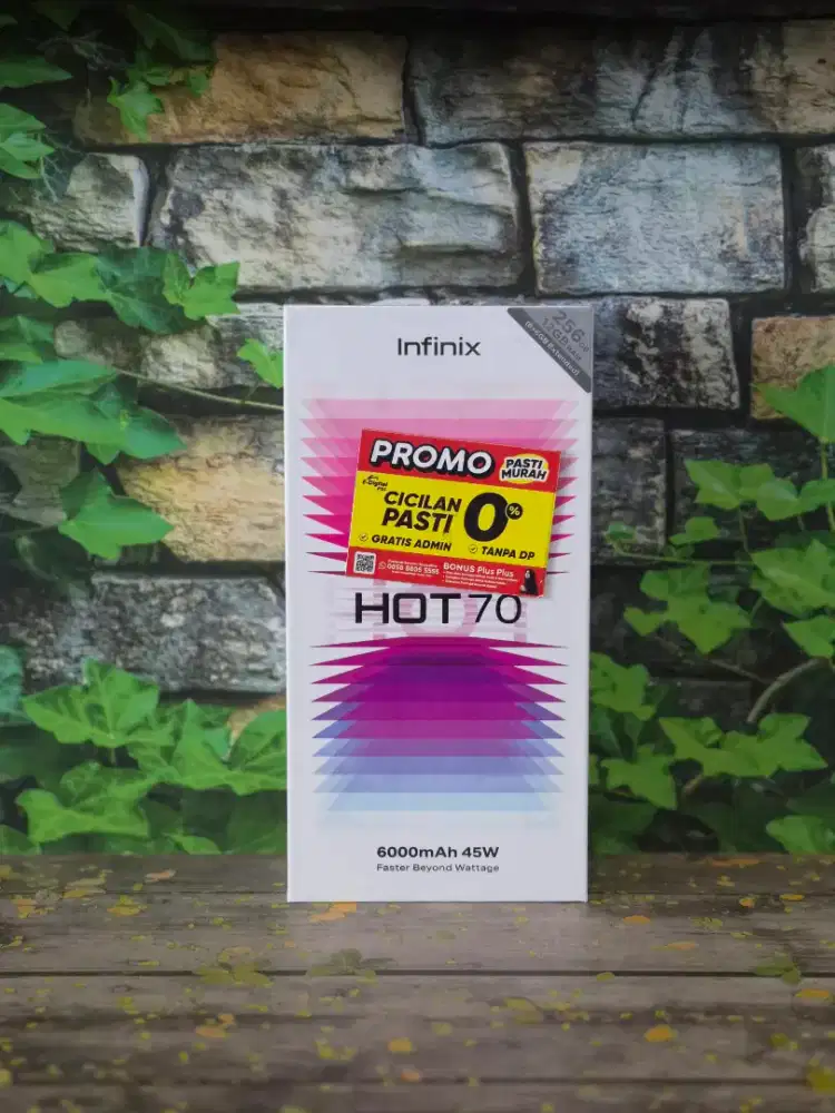 Promo kredit murah hp Infinix hot 70 bisa free 2X cicilan tanpa dp
