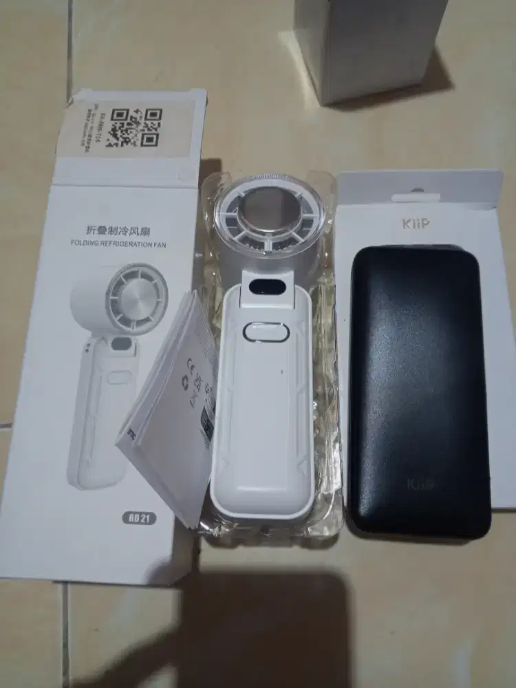 Kipas mini (cool) & Powerbank