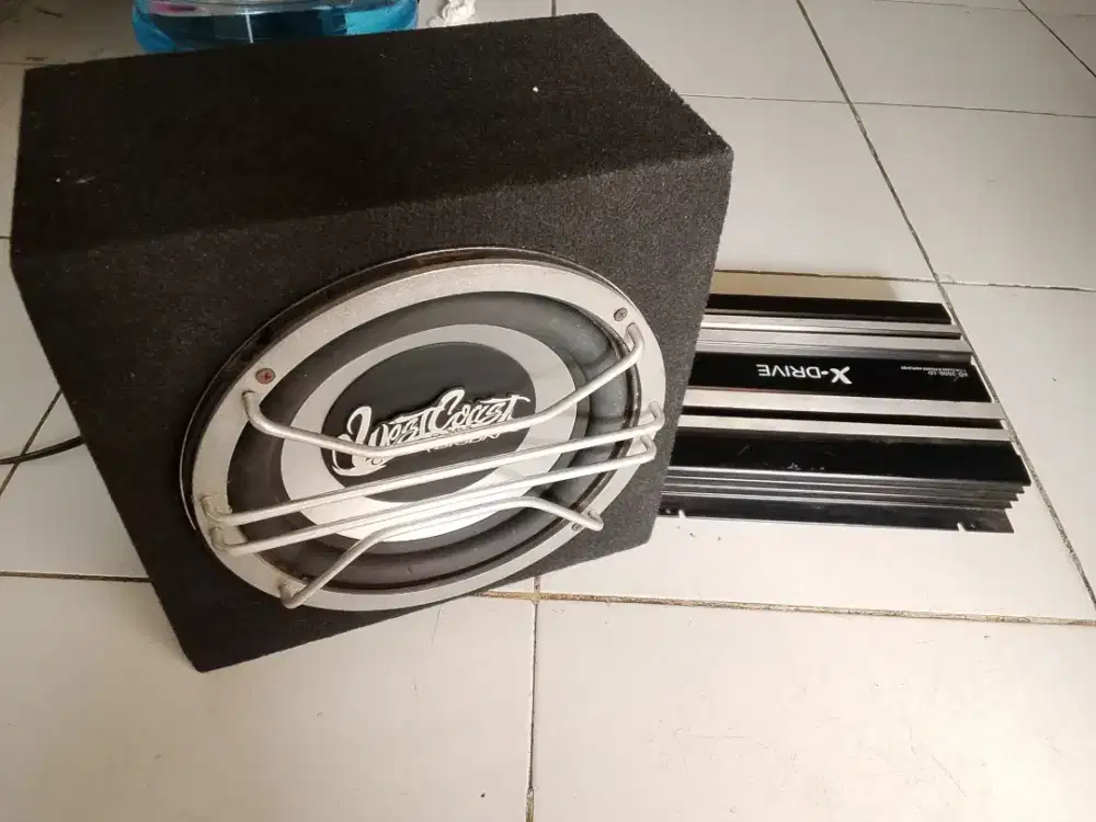Set Subwoofer Mobil 10 inchi by Orion