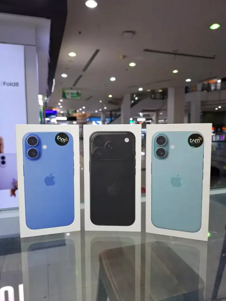 IPHONE 18 PRO 256GB BLACK 512GB GLACIER BLUE GARANSI RESMI