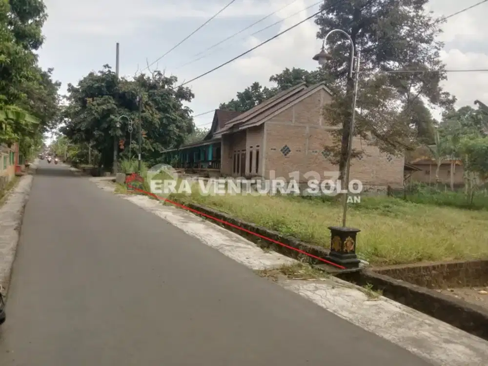 Tanah Pekarangan Siap Bangun Strategis Teras Boyolali