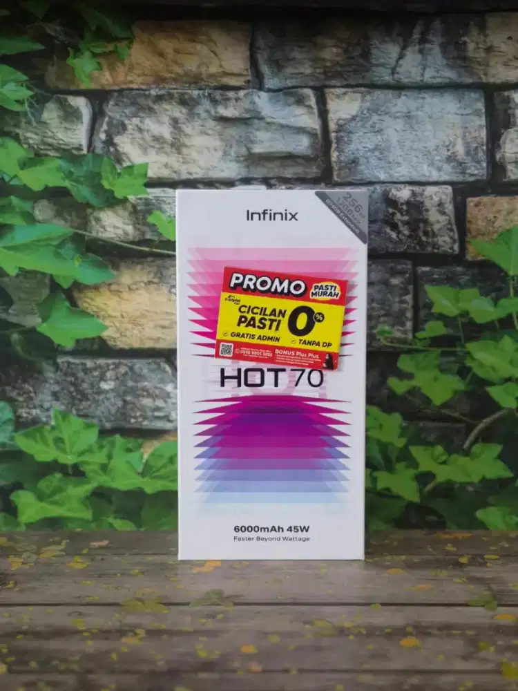 Promo kredit murah hp Infinix hot 70 bisa free 2X cicilan tanpa dp