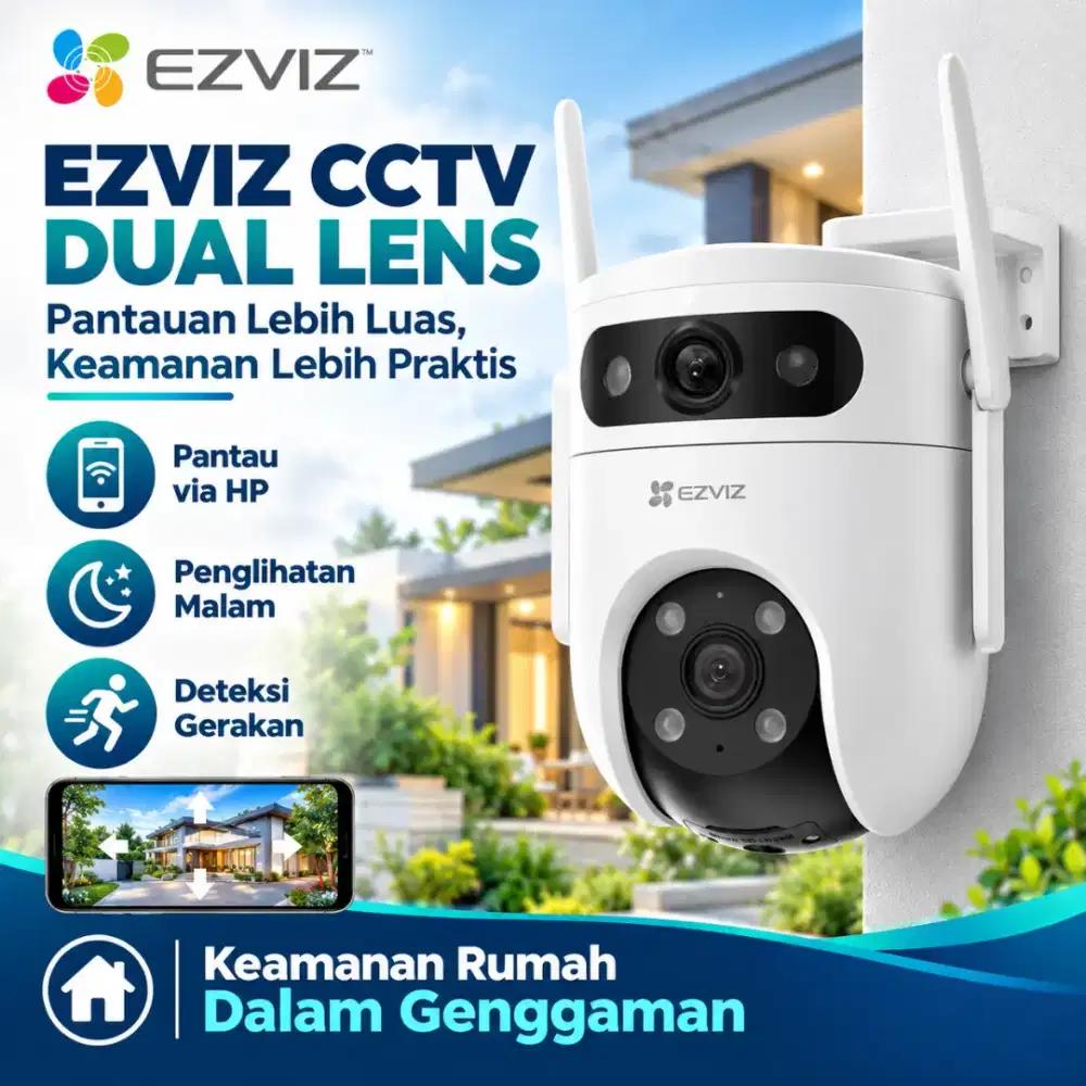 [CCTV WiFi] EZVIZ H9C PRO 5+5MP outdoor kamera