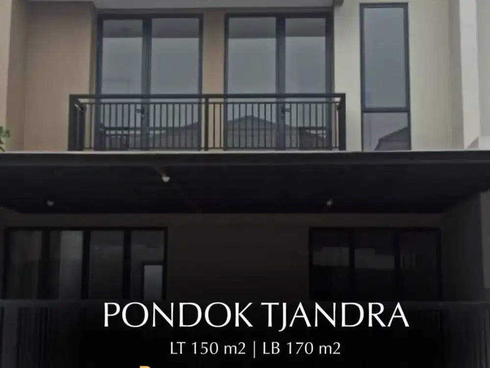 DIJUAL RUMAH MINIMALIS PONDOK TJANDRA