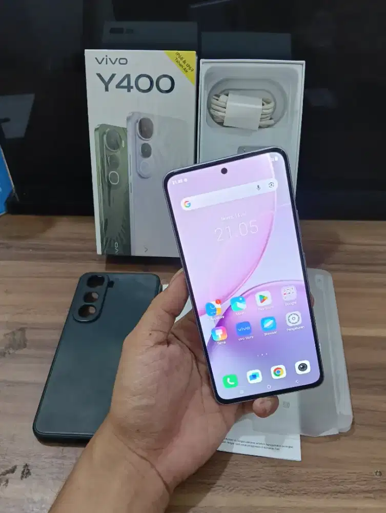 Vivo Y400 ram 8/256gb seken murah dan lengkap
