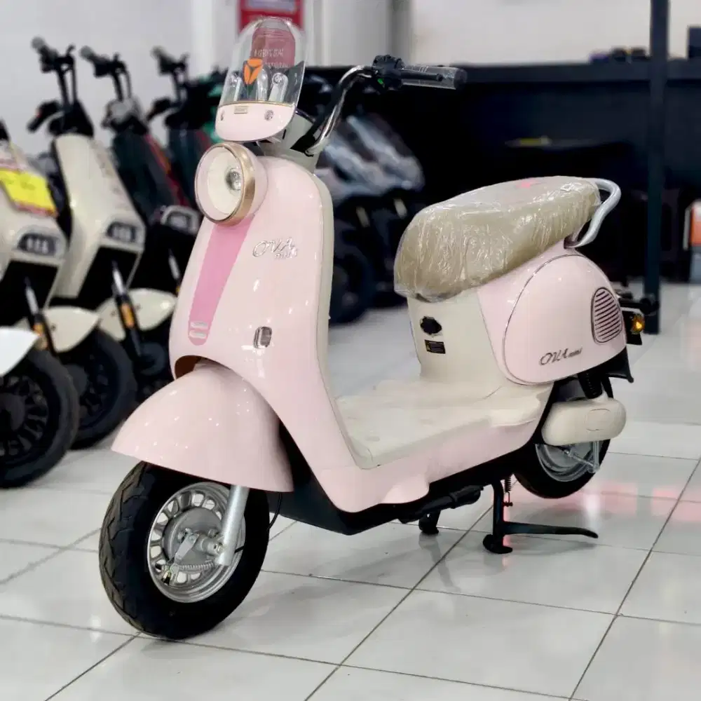 PROMO SEPEDA LISTRIK ZAMAN NOW YADEA OVA MINI CICILAN 0% | NEGO