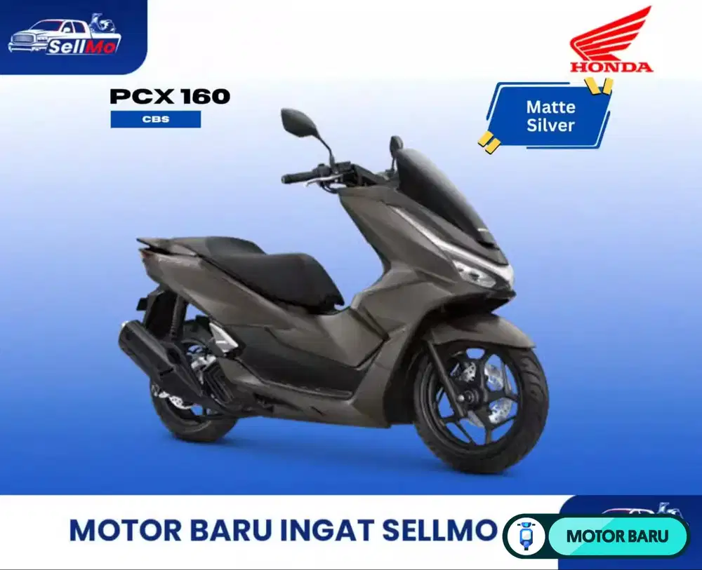 PROMO MOTOR HONDA PCX 160 CBS / ABS / ABS ROADSYNC DP MULAI 1,8 JUTA